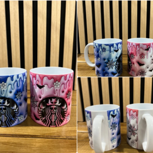 Blue/Pink Starbies (Set of 2)